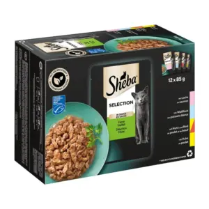 Sheba Selection portionspåsar 12 x 85 g