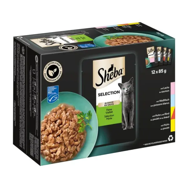 Sheba Selection portionspåsar 12 x 85 g